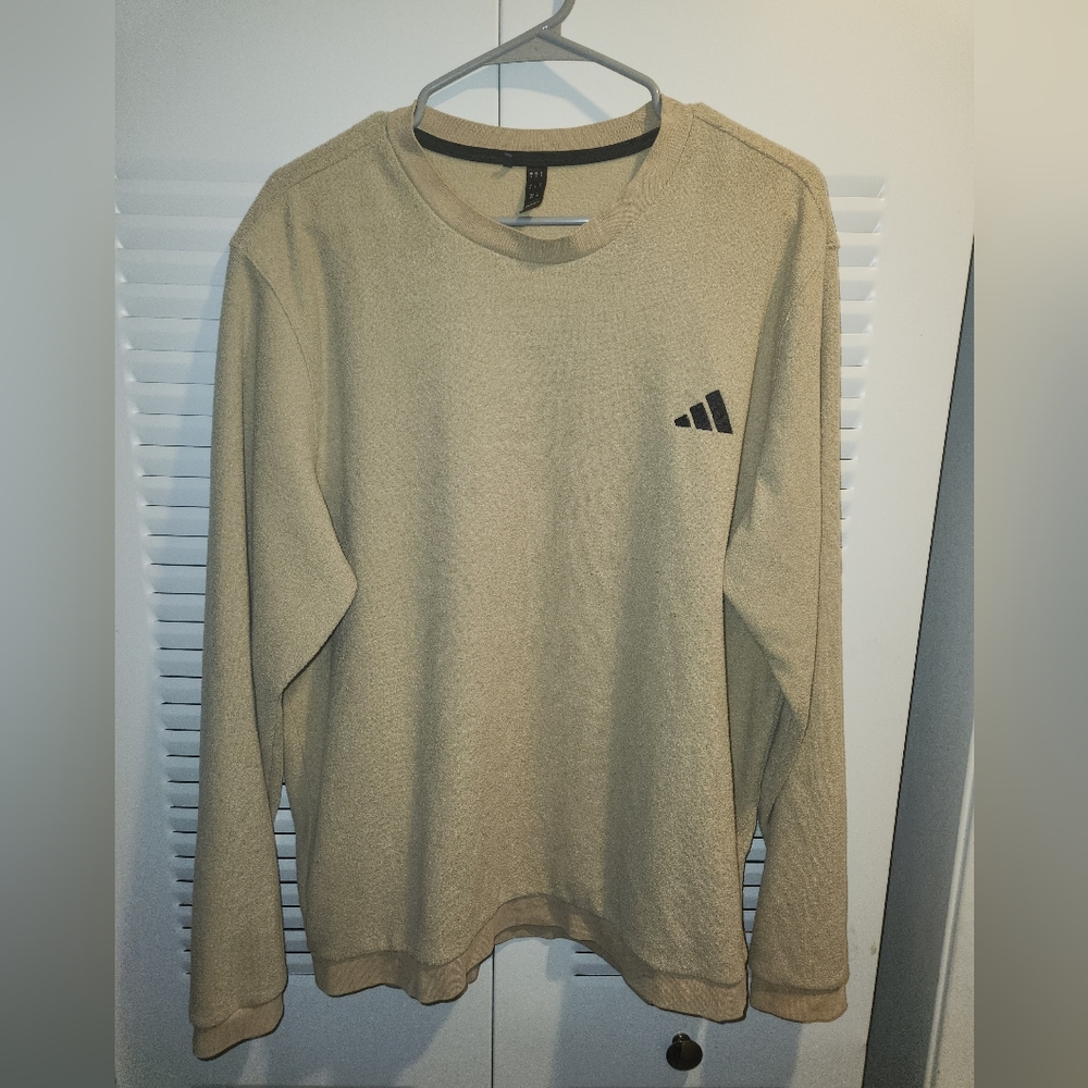 Adidas Mens Crewneck Sweatshirt HZ8145 Medium Weight, Mens L